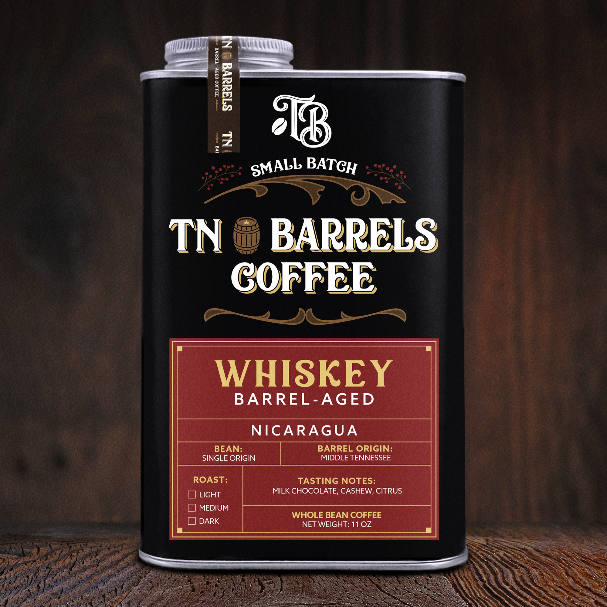 TN Barrels Coffee Nicaragua