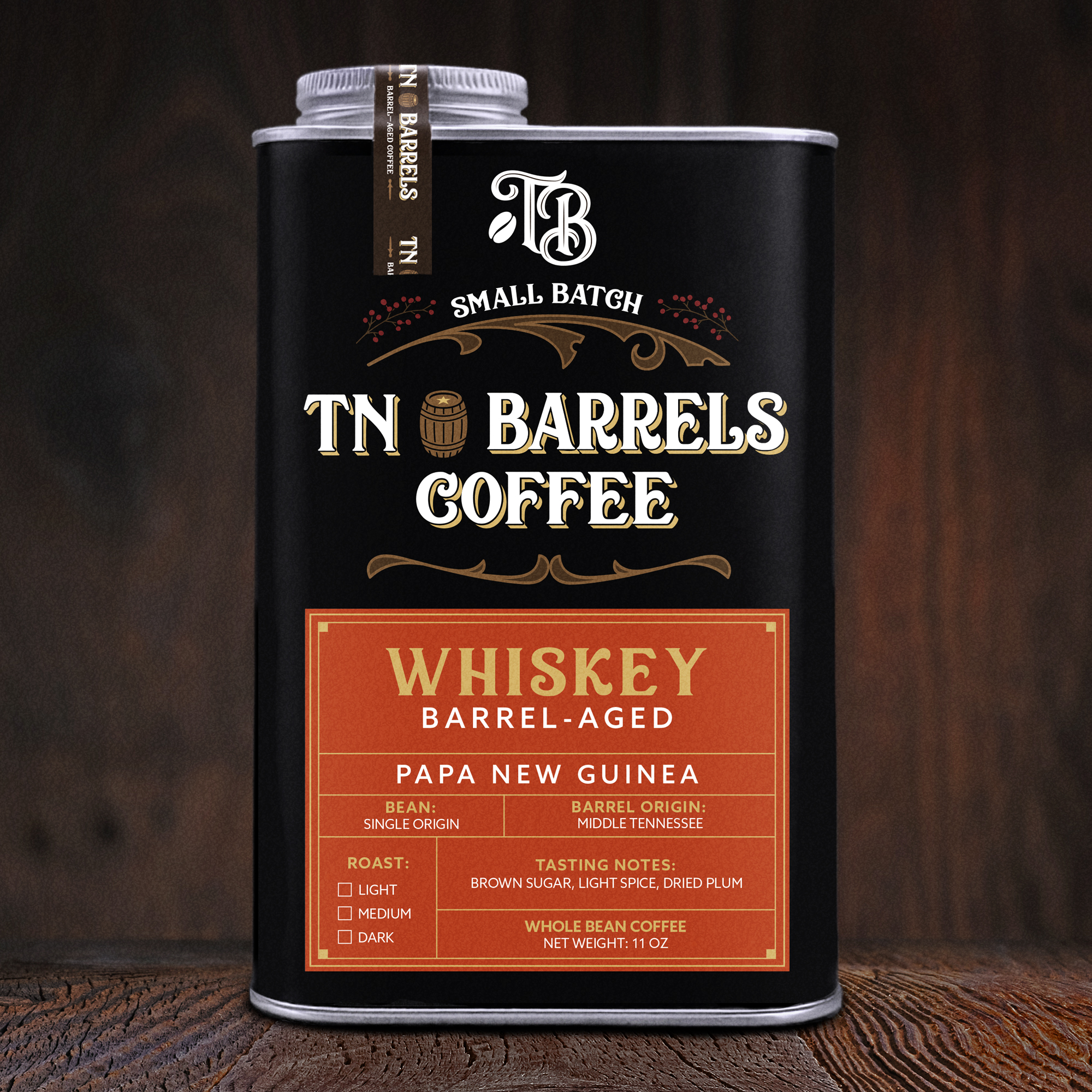 TN Barrels Coffee Papua New Guinea